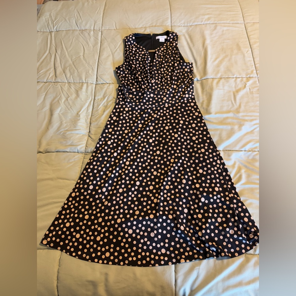 Liz Claiborne Polka Dot Dress